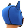 Kinky Puppy Cagoule Puppy Fox Néoprène Bleu-Rouge